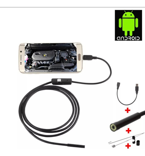 Cámara Endoscopio 5,5mm 6 Led Teléfono Android Pc Notebook