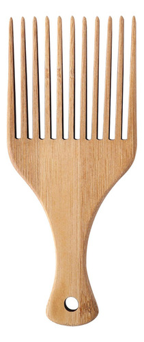 Nuevo Peine De Madera For El Pelo De La Barba, Peine Afro