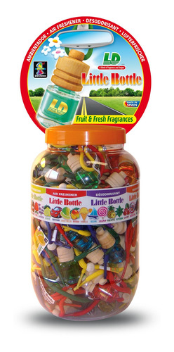 Perfumadores Little Bottle 36 Unidades En 6 Fragancias