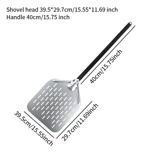 Pala Para Pizza De Aluminio, Herramienta Para Hornear, Pala