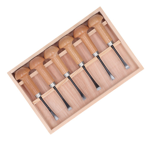 Kit De Conjunto De Cinzéis Para Escultura Em Madeira Ferrame