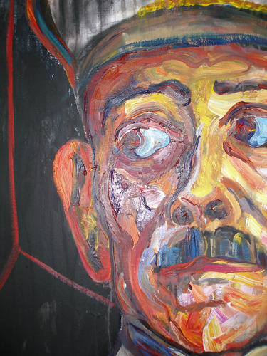 Retrato Jorge Rafael Videla. Arte Microconceptual. La Rocca
