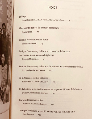 Enrique Florescano: Semblanzas De Un Historiador (Usado)