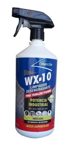 Wx-10 Potente Limpiador Desengrasante Profesional - Fc