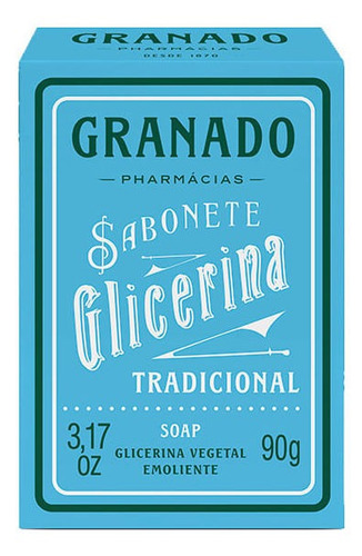 Imagem 4 de 4 de Sabonete De Glicerina Em Barra Granado Tradicional Com 90g