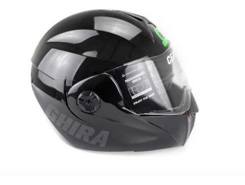 Casco Moto Abatible Ghira Gh1000 Con Gafas Certificado Dot