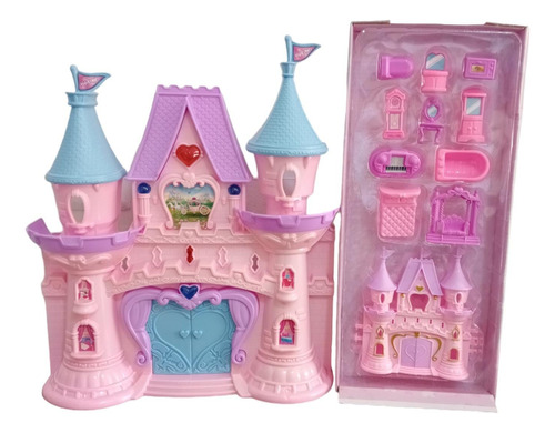 Castillo Princesa Muñecas Niña Regalo Navidad Cumpleaños