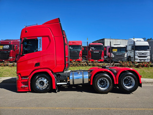 Scania R450 6x2 Highline Ano 19 Teto Alto Automático Ar Cond