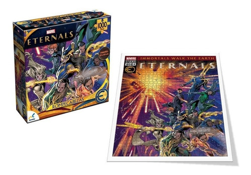 Rompecabezas De Colección Marvel Los Eternals 1000 Piezas