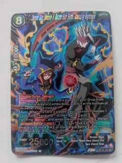 ghost rare foil Dragon Ball Super Tcg Demon God Shroom & De Bt18-133 Sr Foil