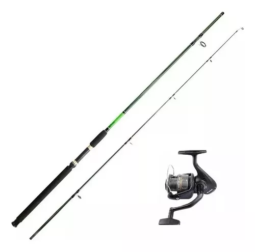 Pesca Zebco 202 Combo Caña Y Reel Slingshot Spincast Azul