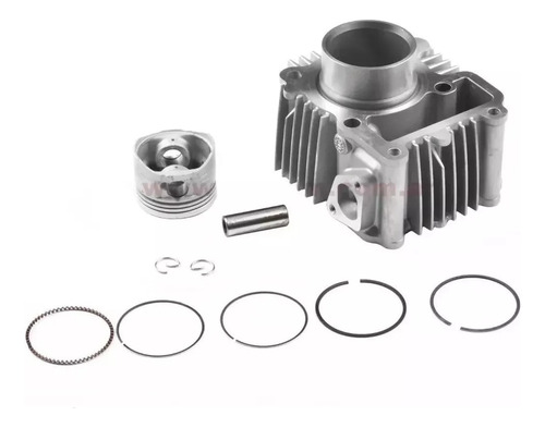 Kit Cilindro Yamaha New Crypton 51mm Con Piston Y Aros Rpm