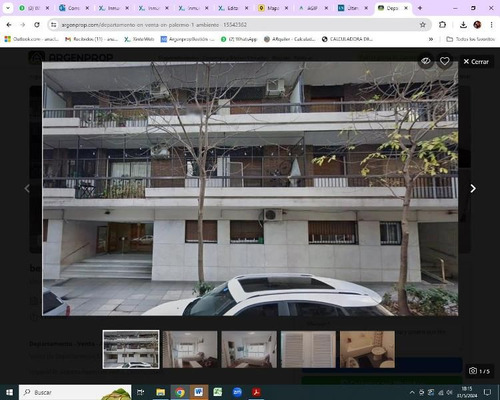 Monoambiente Excelente Ubicación. Prox Shoping