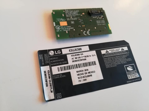Imagen 3 de 3 de Modulo Wifi Lgsbwac72 Para Televisor LG 43uj6300