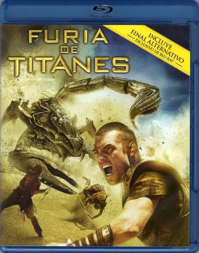 Furia De Titanes 2010 Blu-ray Sam Worthington Película Nuevo