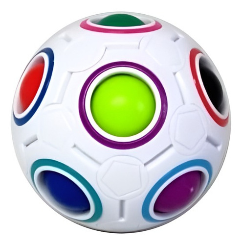 Cubo Magico Fanxin Rainbow Ball Blanco