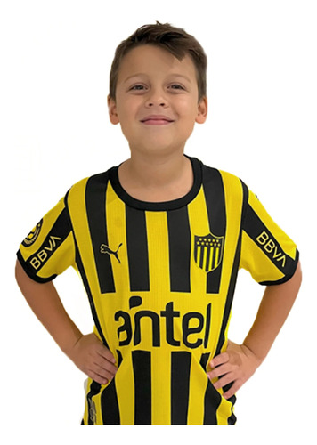 Camiseta Peñarol Puma Oficial Niño - Auge