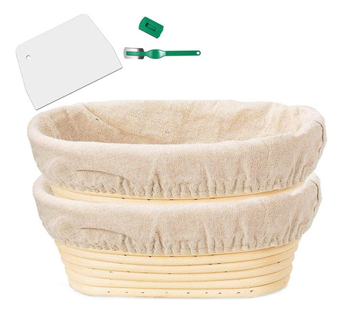 Banneton Proofing Basket, Cesta Artesanal Para Masa Madre, P