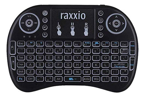 Mini Teclado Sem Fio Raxio I8 Com Mouse Touchpad Com Fundo L