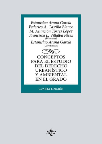 Libro Conceptos Para El Estudio Del Derecho Urbanistico Y...