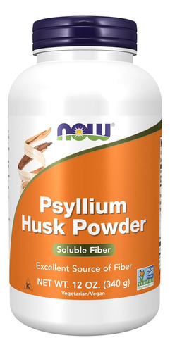 Psyllium Now Foods Polvo Digestion Estrenimiento 