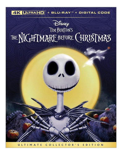 4k Ultra Hd + Blu-ray The Nightmare Before Christmas