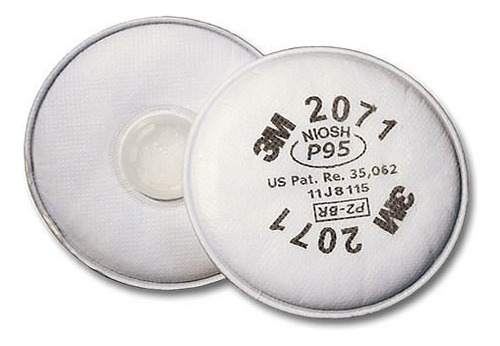 Par De Filtros 3m 2071 P95 Particulas/ Polvo 95% Filtrado
