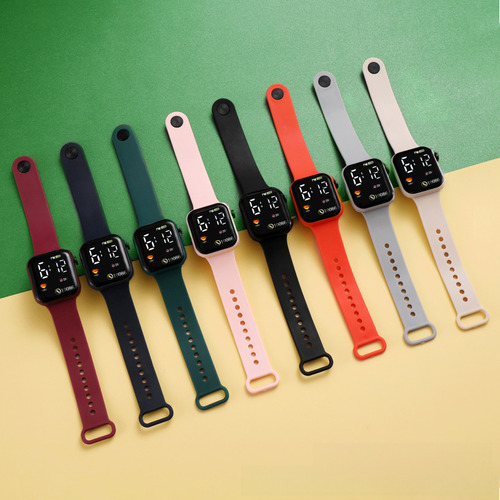 Blanco - Reloj Digital Led De Moda 2022