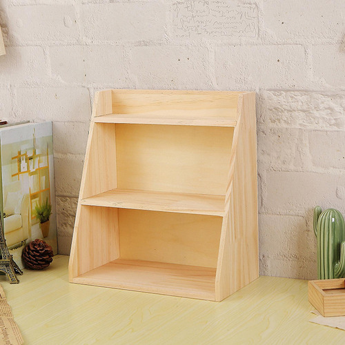 Estantes De Madera Organizador De Escritorio Multifuncional