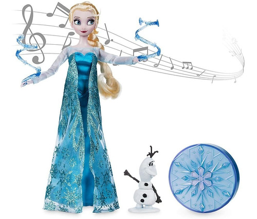 Princesa Elsa  Frozen  Canta (30 Cm) A1336