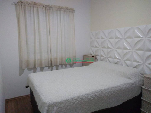 Apartamento Com 2 Dormitórios À Venda, 49 M² Por R$ 165.000,00 - Jardim Petrópolis - Cotia/sp - Ap0337