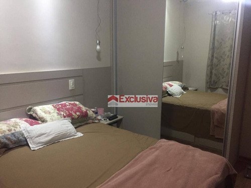 Apartamento Com 3 Dormitórios À Venda, 69 M² Por R$ 450.000,00 - Morumbi - Paulínia/sp - Ap0755