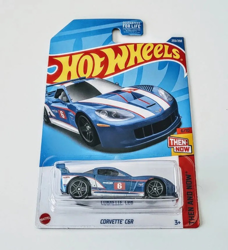 Hot Wheels # 6/10 - Corvette C6r - 1/64 - Hcv35