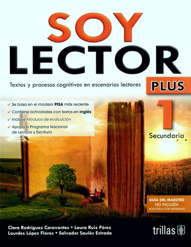 Soy Lector Plus 1 Secundaria - Clara Rodríguez - Trillas