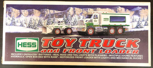 Hess 2008 Toy Truck Y Cargador Frontal