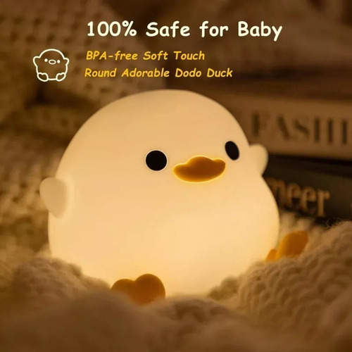 Zg Luz De Noche De Pato Lindo Patito Habitación Infantil
