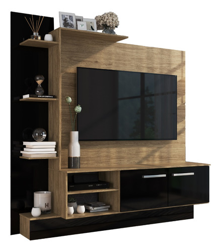 Rack Modular Para Tv Home Theater Con Estantes Moderno LG