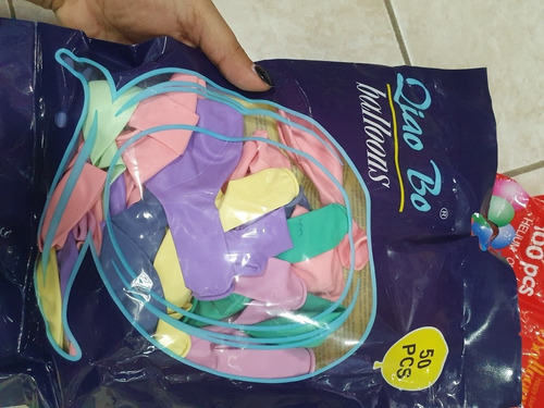 Globos Pastel Macaron Paquete De 100 Unidades