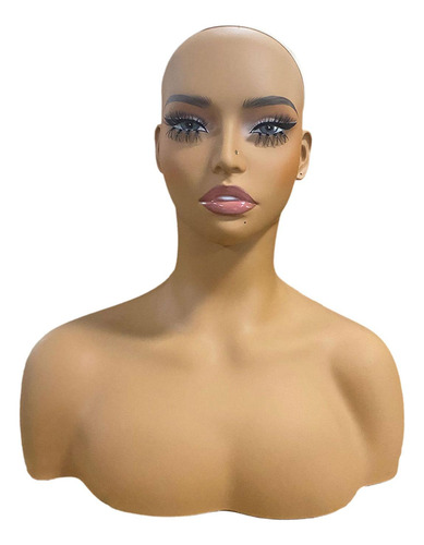Cabeça De Manequim Feminino Com Ombros, Modelo De