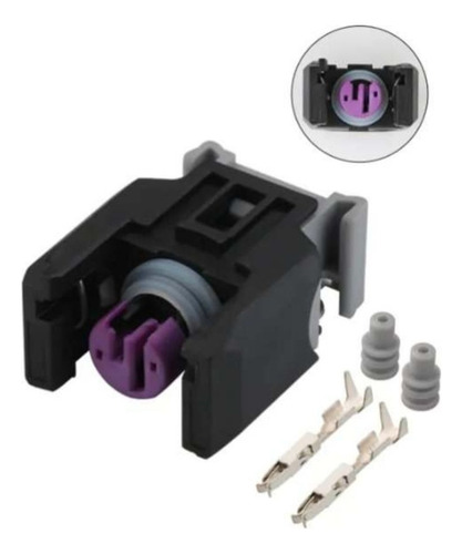 Conector De Inyector Delphi Efi Hembra Euro 5 , Ssanyong.