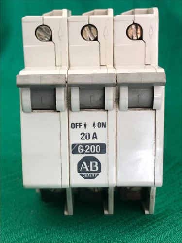 Interruptor Termomagnetico Ab 3x20 Amp $285 Cod. 677