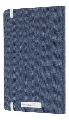 Cuaderno Moleskine Ed Lim, Jeans, Cubierta Dura, Rayado, 13x21cm