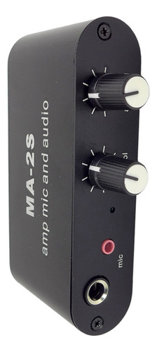 Amplificador De Micrófono De Condensador De 3,5 Mm Amplifica
