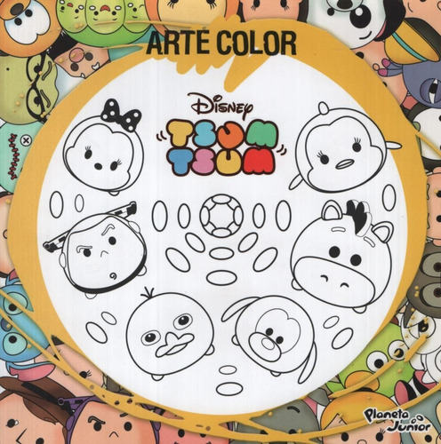 Arte Color Tsum Tsum - Disney