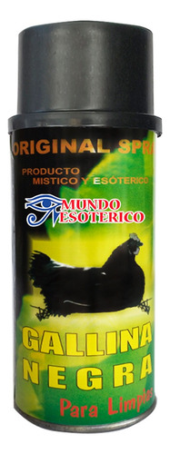 Spray Gallina Negra Para Limpias - Quita Brujerías Y Daños