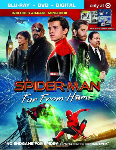 Spider-man Lejos De Casa Target Pelicula Blu-ray