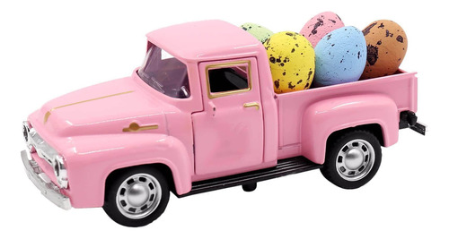 Huevos De Pascua Con Diseño De Feliz Decoración De Camión De