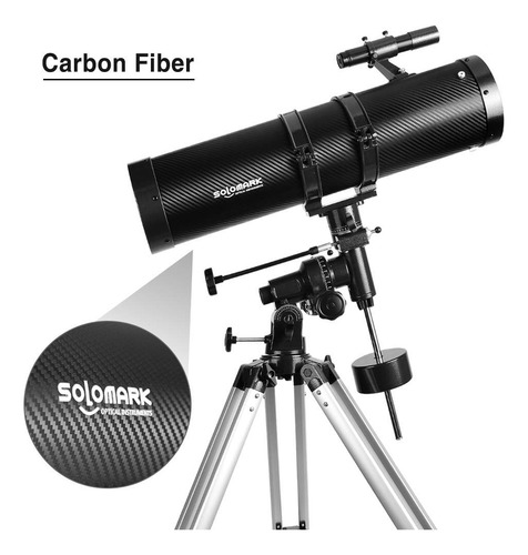 Refletor Newtoniano Telescope Solomark 130eq Para Adultos