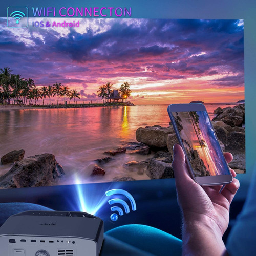 Proyector Wifi Bluetooth Artlii | 4k | Ios, Android Y Mas