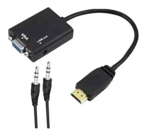 Adaptador conversor hdmi a vga sale